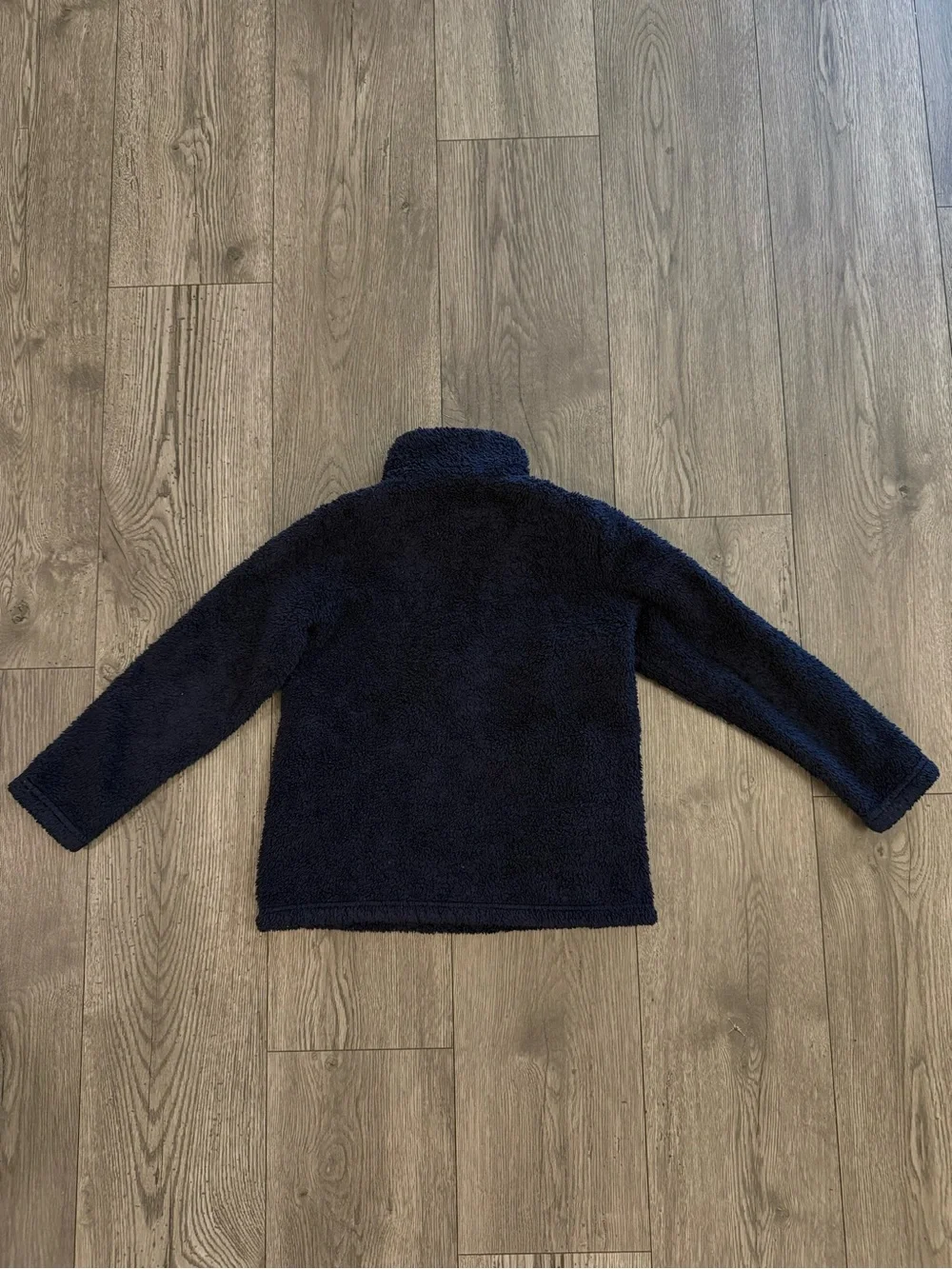 Patagonia Navy Blue Sherpa Fleece Kids Size: Small (7-8) Jacket **Signs Of Wear.